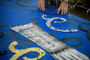 Opera commemorativa del 50° anniversario della collaborazione tra Velier SpA e Champagne Billecart-Salmon